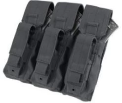 Condor Triple AK47 Pistol Kangaroo Mag Pouch 16 Condor Triple AK47 Pistol Kangaroo Mag Pouch -GI - Army Issue Surplus Store black triple ak47 kangaroo