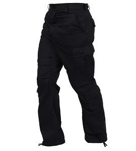 Black Vintage Fatigue Cargo Pants 3 Black Vintage Fatigue Cargo Pants