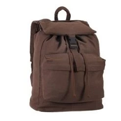 Lightweight Canvas Day Pack -GI - Army Issue Surplus Store brown day pack