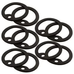 100 Pack Bulk Dog Tag Silencers