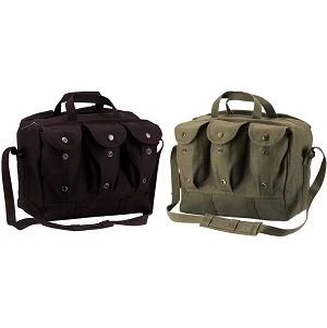GI Military Style Heavyweight Canvas Shooters Equipment Bag 3 GI Military Style Heavyweight Canvas Shooters Equipment Bag
