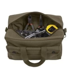 Military Surplus GI Style Canvas Mechanics Tool Bag - Small -GI - Army Issue Surplus Store canvas tool bag small olive