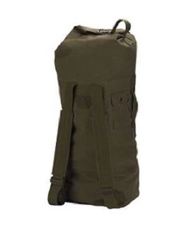 Heavy Duty Embroidered Canvas Duffel Bag W/Backpack Straps 4 Heavy Duty Embroidered Canvas Duffel Bag W/Backpack Straps - Image 3