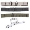 Military Style Canvas Pistol Belt With Metal Buckle -GI - Army Issue Surplus Store canvas pistol belts