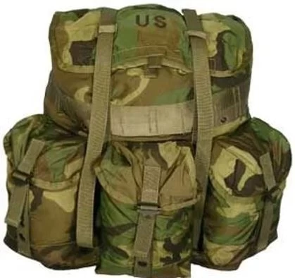 US GI Surplus Old Stock Woodland Camo Alice Pack With New Frame And Straps 3 US GI Surplus Old Stock Woodland Camo Alice Pack With New Frame And Straps
