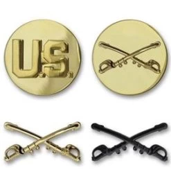 Army Cavalry Branch Insignia - Officer And Enlisted