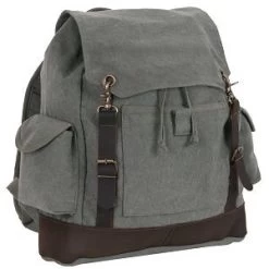 Vintage Expedition Rucksack Backpack -GI - Army Issue Surplus Store charcoal grey expedition backpack