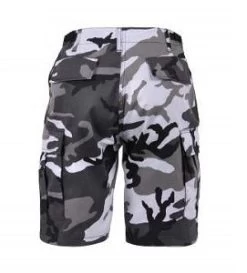 City Camo, Adjustable Waist Tabs, 6 Pockets, Button Fly - BDU Shorts 10 City Camo, Adjustable Waist Tabs, 6 Pockets, Button Fly - BDU Shorts -GI - Army Issue Surplus Store city camo shorts back