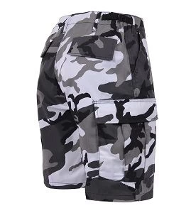 City Camo, Adjustable Waist Tabs, 6 Pockets, Button Fly - BDU Shorts 6 City Camo, Adjustable Waist Tabs, 6 Pockets, Button Fly - BDU Shorts - Image 4