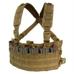 Condor MCR6 MOLLE 5.56 .223 Magazine Pouch Rapid Assault Chest Rig -GI - Army Issue Surplus Store condor mcr6 rapid assault chest rig coyote brown