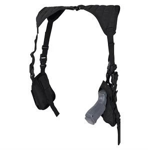 Condor Vertical Ambidextrous Shoulder Holster W Harness & Ammo Pouch 4 Condor Vertical Ambidextrous Shoulder Holster W Harness & Ammo Pouch - Image 2