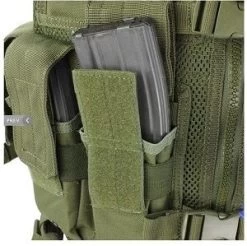 Condor Crossdraw Vest -GI - Army Issue Surplus Store cross draw vest black pouch b