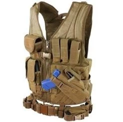 Condor Crossdraw Vest -GI - Army Issue Surplus Store cross draw vest coyote