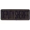 Deputy Sheriff Back Patch OD And Black 1 Deputy Sheriff Back Patch OD And Black -GI - Army Issue Surplus Store deputy sheriff back patch 1