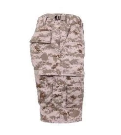 Desert Digital Camo, Button Fly, 6 Pockets, Perfect Fit - BDU Shorts -GI - Army Issue Surplus Store desert digital camo bdu shorts side 1
