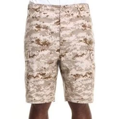 Desert Digital Camo, Button Fly, 6 Pockets, Perfect Fit - BDU Shorts -GI - Army Issue Surplus Store desert digital camo shorts 7
