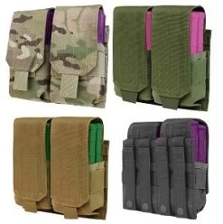 Condor Molle Double Quad Stacked 308 7.62mm M14 Mag Pouch