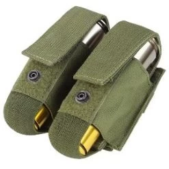 Condor Double 40MM Grenade Pouch -GI - Army Issue Surplus Store double 40mm grenade pouch od green