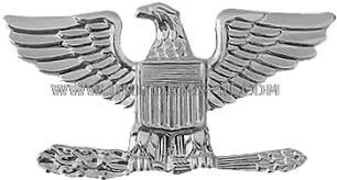 CAP RANK: COLONEL - LARGE, LEFT SIDE 3 CAP RANK: COLONEL - LARGE, LEFT SIDE