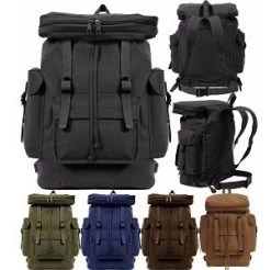 Canvas European Rucksack Heavy Duty Backpack -GI - Army Issue Surplus Store european military style canvas backpack 1