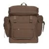 Canvas European Rucksack Heavy Duty Backpack -GI - Army Issue Surplus Store european rucksack brown