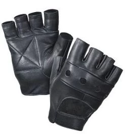 Fingerless Leather Gloves