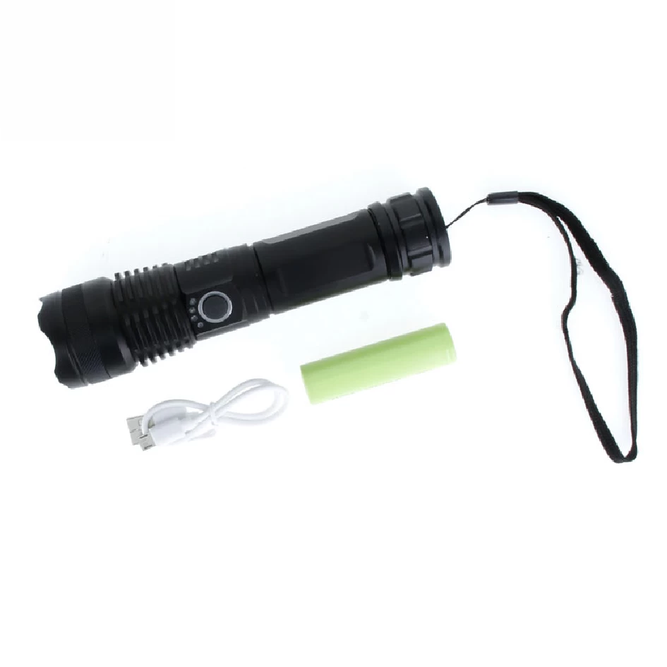 2000 Lumens Rechargeable Flashlight 4 2000 Lumens Rechargeable Flashlight - Image 2