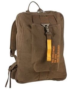 Vintage Canvas Flight Bag - Military Aviator Backpack 8 Vintage Canvas Flight Bag - Military Aviator Backpack - Image 6