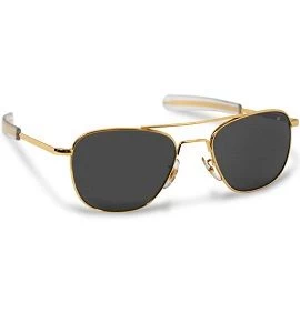 AO Eyewear Original Pilots Sunglasses Gold 55MM 3 AO Eyewear Original Pilots Sunglasses Gold 55MM
