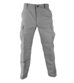 Light Grey Poly Cotton Ripstop Fatigue Pants 8 Light Grey Poly Cotton Ripstop Fatigue Pants -GI - Army Issue Surplus Store grey bdu pants