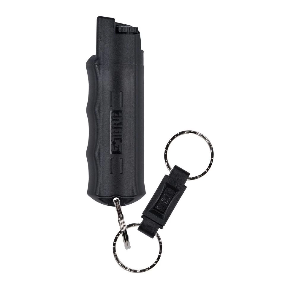 Sabre Pepper Spray Key Chain - Black 3 Sabre Pepper Spray Key Chain - Black