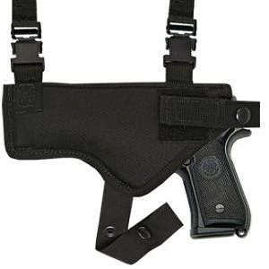Beretta & Taurus 92's Horiz. Shoulder Holster W Harness & Ammo Pouch 4 Beretta & Taurus 92's Horiz. Shoulder Holster W Harness & Ammo Pouch - Image 2