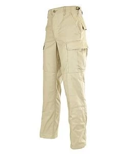 Khaki Poly Cotton Battle Ripstop BDU Pants 3 Khaki Poly Cotton Battle Ripstop BDU Pants