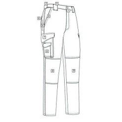 Womens Navy 24-7 Series Lightweight Tactical Pants -GI - Army Issue Surplus Store line 3850 1