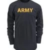 Long Sleeve Army PT T-Shirt -GI - Army Issue Surplus Store long sleeve army pt t shirt
