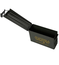 US GI Military Surplus .30 Cal. Ammo Box 5 US GI Military Surplus .30 Cal. Ammo Box -GI - Army Issue Surplus Store m19a1 30cal military