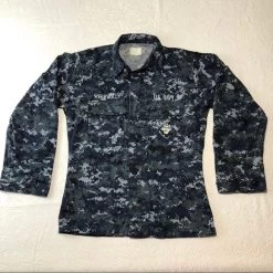 US Navy NWU Blue Digital Camo Shirt