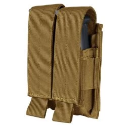 Condor Molle Double Pistol Mag Pouch 9mm .45 1911 M9 Magazine -GI - Army Issue Surplus Store ma23coy