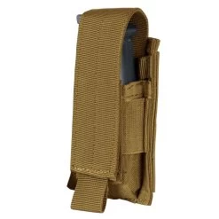Condor Molle Single Pistol Mag Pouch 9mm .45 1911 M9 Magazine -GI - Army Issue Surplus Store ma32coy