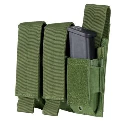 Condor Molle Triple Pistol Mag Pouch 9mm .45 M9 1911 Magazine -GI - Army Issue Surplus Store ma52top