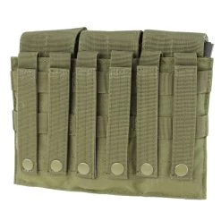 Condor Molle Triple M4 Mag Pouch .223 5.56 Mm -GI - Army Issue Surplus Store ma58bck