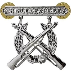 Marine Corps Rifle Expert Qualification Badge 3 Marine Corps Rifle Expert Qualification Badge