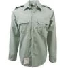 Mens Class A Army Shirt - Long Sleeve -GI - Army Issue Surplus Store mens class a dress green shirt long sleeve