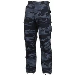 Midnight Blue Camo Pants