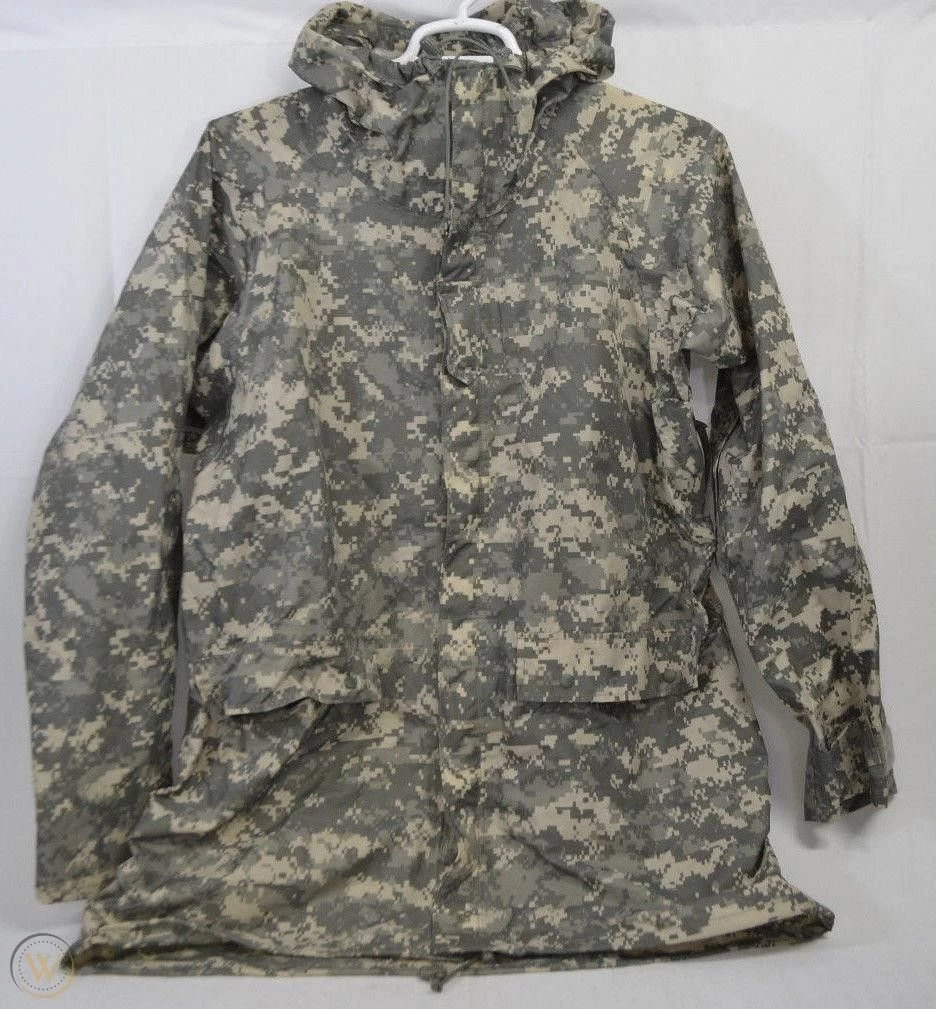 Military Issued ACU Improved Rainsuit Parka 3 Military Issued ACU Improved Rainsuit Parka
