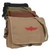 Military HW Canvas Israeli Paratrooper Messenger Bag -GI - Army Issue Surplus Store military israeli paratrooper bag w jump wings 10