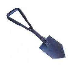 Used US GI Military Surplus E Tool Entrenching Shovel & Cover