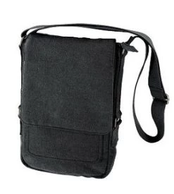 Vintage Canvas Military Tech Bag For Tablet Or IPad 15 Vintage Canvas Military Tech Bag For Tablet Or IPad -GI - Army Issue Surplus Store military tech bag black