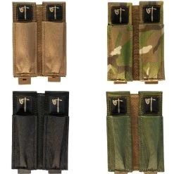 Open Top Double Pistol Magazine Pouch