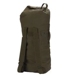 OD Canvas Double Strap Duffle Bag